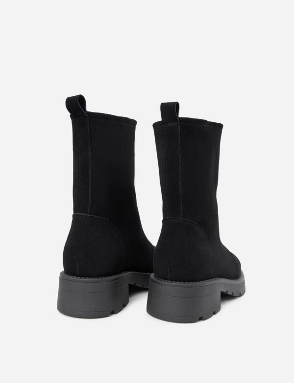 Schwarze Wildlederstiefel - Image 2