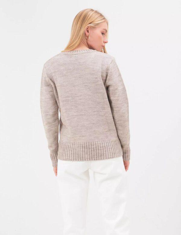Pullover mit abgesenkter Schulterlinie - Image 2