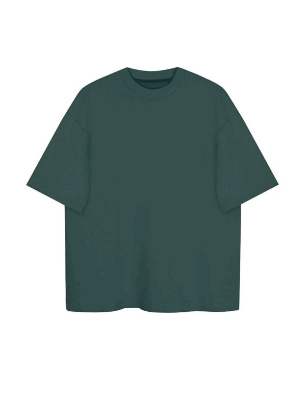Dunkelgrünes T-shirt