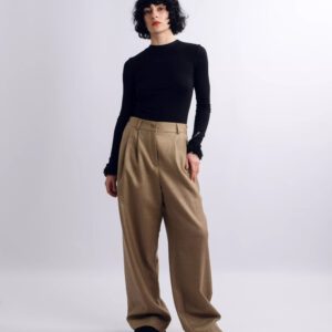 Hellbraune Hose