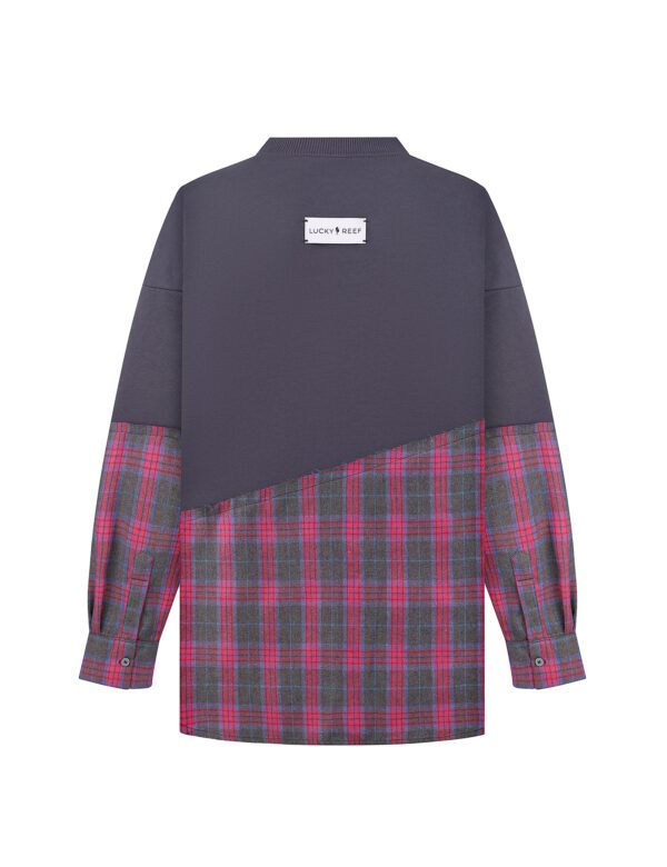 Schwarz-blaues Sweatshirt - Image 2